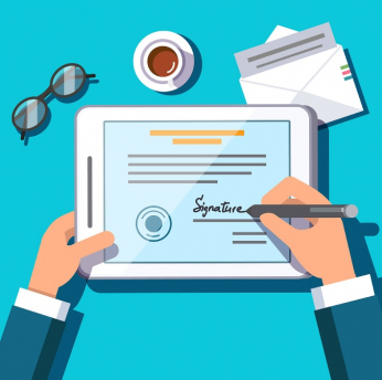 signature à distance